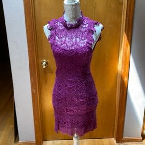 NWT Free People Backless stretch lace bodycon dress. Size XS